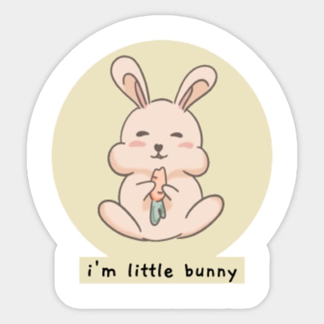 Little Bunny Sticker by earth.jxlly